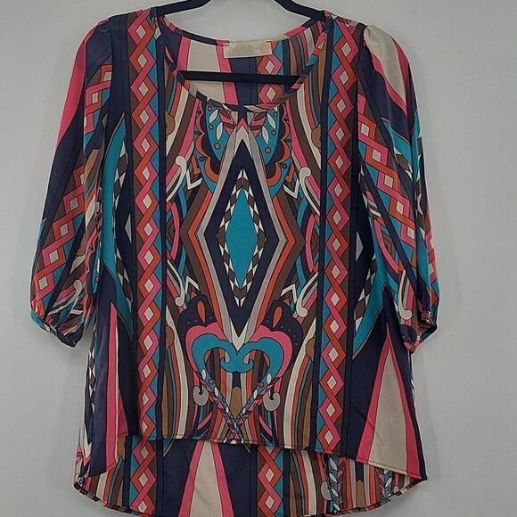 Tops - 3 For$20 Fresh Tart Multi color design size S